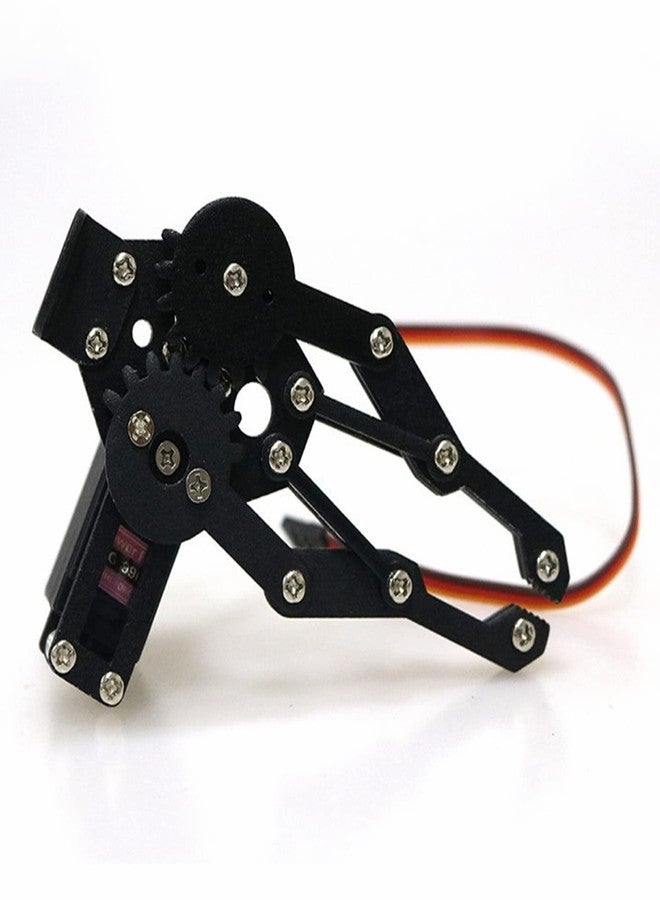 Swaytail Premium Metal Robot Mechanical Claw/Clamp Arm/Gripper with High Torque Servo, Robotics Part/Accessory Model for Arduino/Raspberry pi/Microbit to Clip/Carry, DIY AI ROS STEAM Education - Image 1
